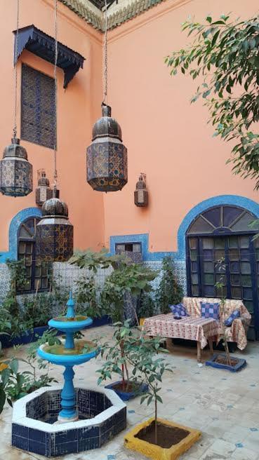 Riad Dar Kader Chambre Saumon Марракеш Экстерьер фото
